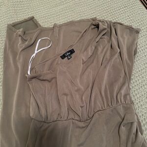 Lulu's Taupe Dress